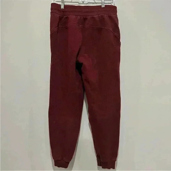 - Lululemon Scuba HR
Jogger Fleece Full Length 28", Red Merlot, - Picture 3 of 14